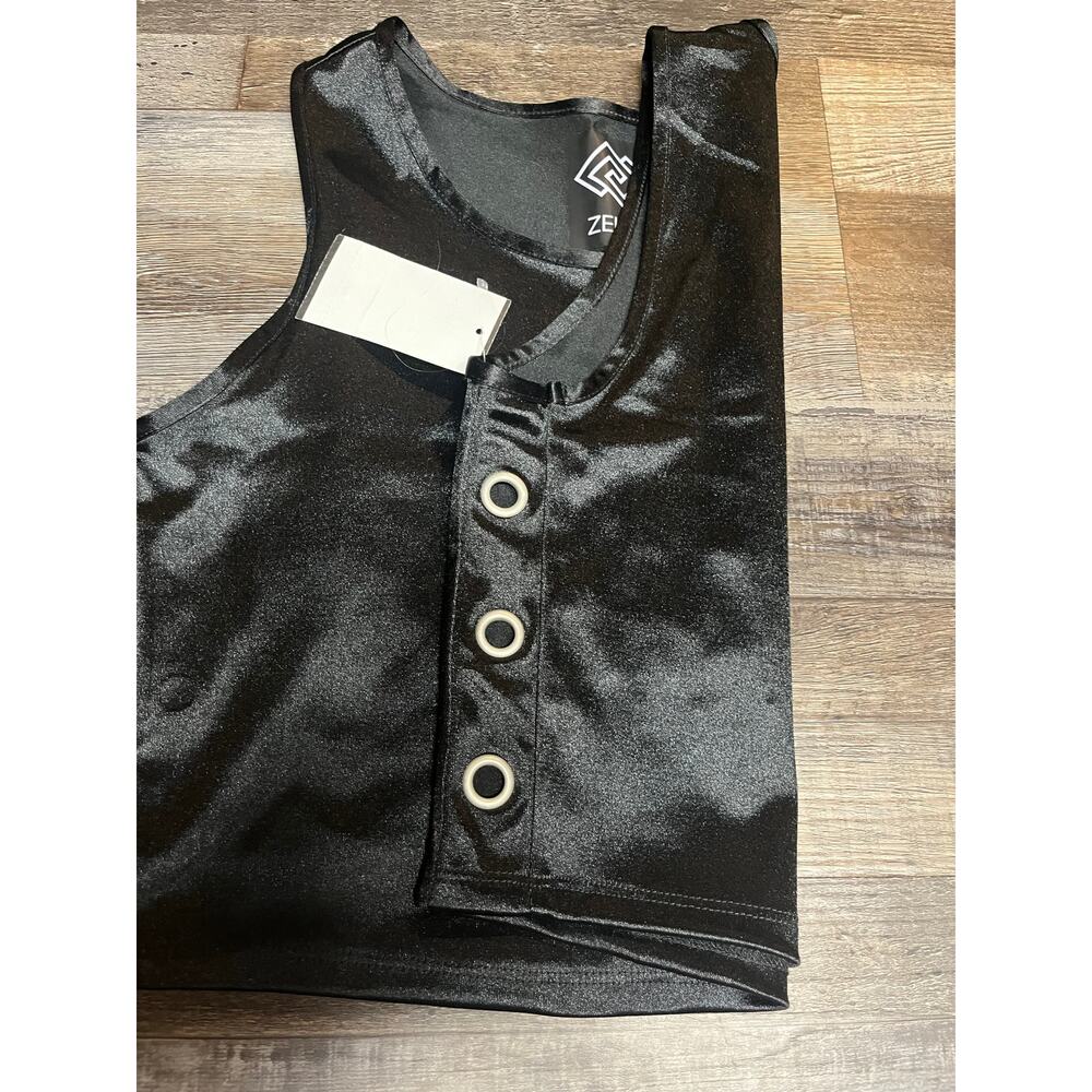 Zelos black grommet tank